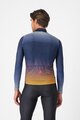 CASTELLI Cyklistický dres s dlouhým rukávem zimní - APICE - modrá
