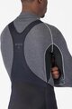CASTELLI Cyklistické kalhoty dlouhé s laclem - POLARE 4 - černá