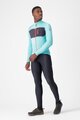 CASTELLI Cyklistické kalhoty dlouhé s laclem - UNLIMITED - černá