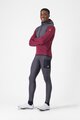 CASTELLI Cyklistické kalhoty dlouhé s laclem - UNLIMITED - šedá