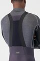 CASTELLI Cyklistické kalhoty dlouhé s laclem - UNLIMITED - šedá
