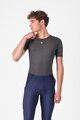 CASTELLI Cyklistické triko s krátkým rukávem - MEDIO BASE LAYER - šedá