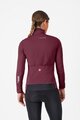 CASTELLI Cyklistická zateplená bunda - ALPHA 150 W - bordó