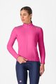 CASTELLI Cyklistická zateplená bunda - ESPRESSO AIR W - růžová