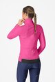 CASTELLI Cyklistická zateplená bunda - ESPRESSO AIR W - růžová