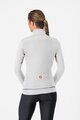 CASTELLI Cyklistická zateplená bunda - ENTRATA 2 W - bílá