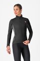 CASTELLI Cyklistická zateplená bunda - ENTRATA 2 W - černá