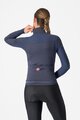 CASTELLI Cyklistický dres s dlouhým rukávem zimní - SFIDA 3 - modrá