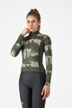 CASTELLI Cyklistický dres s dlouhým rukávem zimní - BLUR THERMAL - zelená