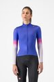CASTELLI Cyklistický dres s dlouhým rukávem zimní - CORSO THERMAL - fialová