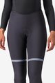 CASTELLI Cyklistické kalhoty dlouhé s laclem - POLARE 2 W - černá
