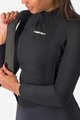 CASTELLI Cyklistické kalhoty dlouhé s laclem - POLARE 2 W - černá