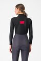 CASTELLI Cyklistické triko s dlouhým rukávem - FLANDERS 2 WARM W - černá