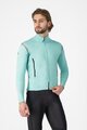 CASTELLI Cyklistická zateplená bunda - PERFETTO ROS 3 - světle modrá
