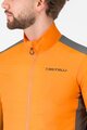 CASTELLI Cyklistická větruodolná bunda - UNLIMITED TRAIL - zlatá/šedá