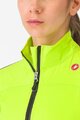 CASTELLI voděodolná bunda - ULTRA W RAIN CAPE - zelená