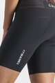 CASTELLI krátké kalhoty - RIDE - RUN W - černá