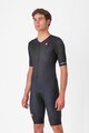 CASTELLI Cyklistická kombinéza - CORE TRI SUIT SHORT SLEEVE - černá