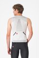 CASTELLI Cyklistický dres bez rukávů - FREE SPEED 3 TOP - bílá