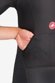 CASTELLI Cyklistická kombinéza - CORE TRI W SUIT SHORT SLEEVE - černá