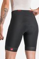 CASTELLI Cyklistické kalhoty krátké bez laclu - TRI W SHORT - černá