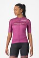 CASTELLI Cyklistický dres s krátkým rukávem - #GIRO107 COMPETIZIONE W - cyklámenová