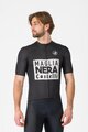 CASTELLI Cyklistický dres s krátkým rukávem - VINTAGE GIRO D´ITALIA - černá
