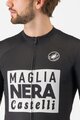 CASTELLI Cyklistický dres s krátkým rukávem - VINTAGE GIRO D´ITALIA - černá