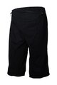 BBB Cyklistické kalhoty krátké bez laclu - DELTASHIELD SHORTS - černá