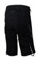 BBB Cyklistické kalhoty krátké bez laclu - DELTASHIELD SHORTS - černá