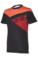 BBB Cyklistický dres s krátkým rukávem - GRAVITY - oranžová/červená/černá