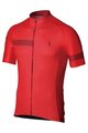 BBB Cyklistický dres s krátkým rukávem - COMFORTFIT 2.0 - červená