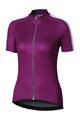 BBB Cyklistický dres s krátkým rukávem - DONNA - fialová