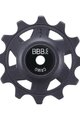 BBB kladky pro přehazovačku - ROLLERBOYS 12T, 14T - černá