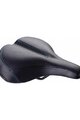 BBB sedlo - COMFORTPLUS RELAXED LEATHER 205MM - černá