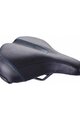 BBB sedlo - COMFORTPLUS UPRIGHT LEATHER 225MM - černá
