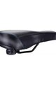 BBB sedlo - COMFORTPLUS UPRIGHT LEATHER 225MM - černá