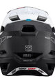 LEATT Cyklistická přilba - MTB GRAVITY 6.0 CARBON - bílá/černá