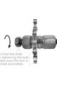 SUPER B nýtovač - CHAIN RIVET EXTRACTOR TB-3355 - černá