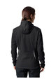 VAUDE Cyklistická větruodolná bunda - QIMSA SOFTSHELL - černá