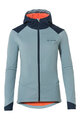 VAUDE Cyklistická větruodolná bunda - QIMSA SOFTSHELL - modrá