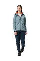 VAUDE Cyklistická větruodolná bunda - QIMSA SOFTSHELL - modrá