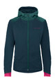 VAUDE Cyklistická větruodolná bunda - QIMSA SOFTSHELL - modrá