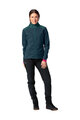 VAUDE Cyklistická větruodolná bunda - QIMSA SOFTSHELL - modrá