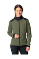 VAUDE Cyklistická větruodolná bunda - QIMSA SOFTSHELL - zelená