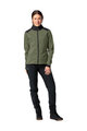 VAUDE Cyklistická větruodolná bunda - QIMSA SOFTSHELL - zelená