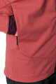 VAUDE Cyklistická větruodolná bunda - QIMSA SOFTSHELL - červená