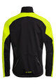VAUDE Cyklistická větruodolná bunda - POSTA SOFTSHELL VI - žlutá/černá