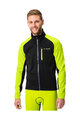 VAUDE Cyklistická větruodolná bunda - POSTA SOFTSHELL VI - žlutá/černá