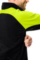 VAUDE Cyklistická větruodolná bunda - POSTA SOFTSHELL VI - žlutá/černá
